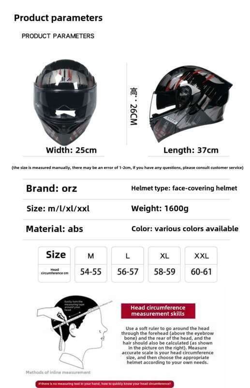 Orz Motorcycle Open Face Full Helmet, Tail Wing Knight, Bluetooth Motorcycle, Men's And Women's Winter Personalized_autovado.com