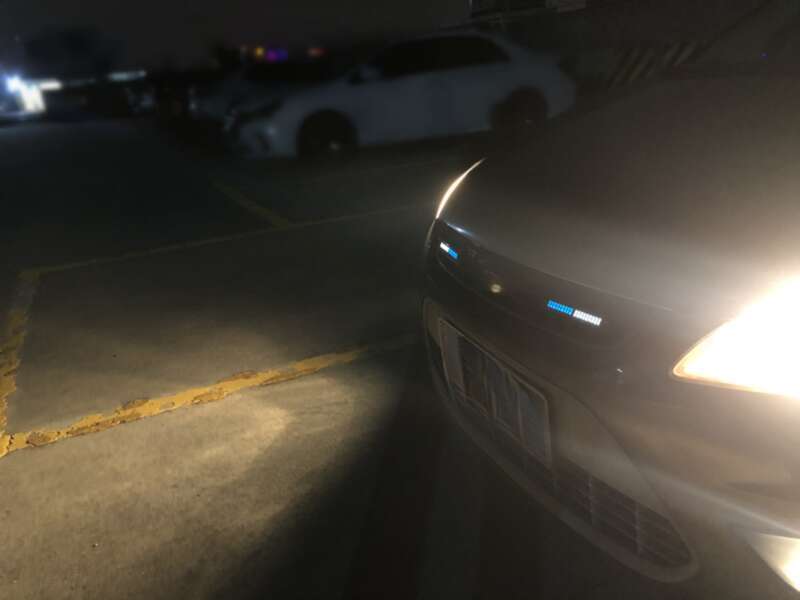 12V 36LED Car Luminous Grille Sedan Pickup Truck Front Face Daytime Running Lights, Exterior Decoration, Atmosphere_autovado.com