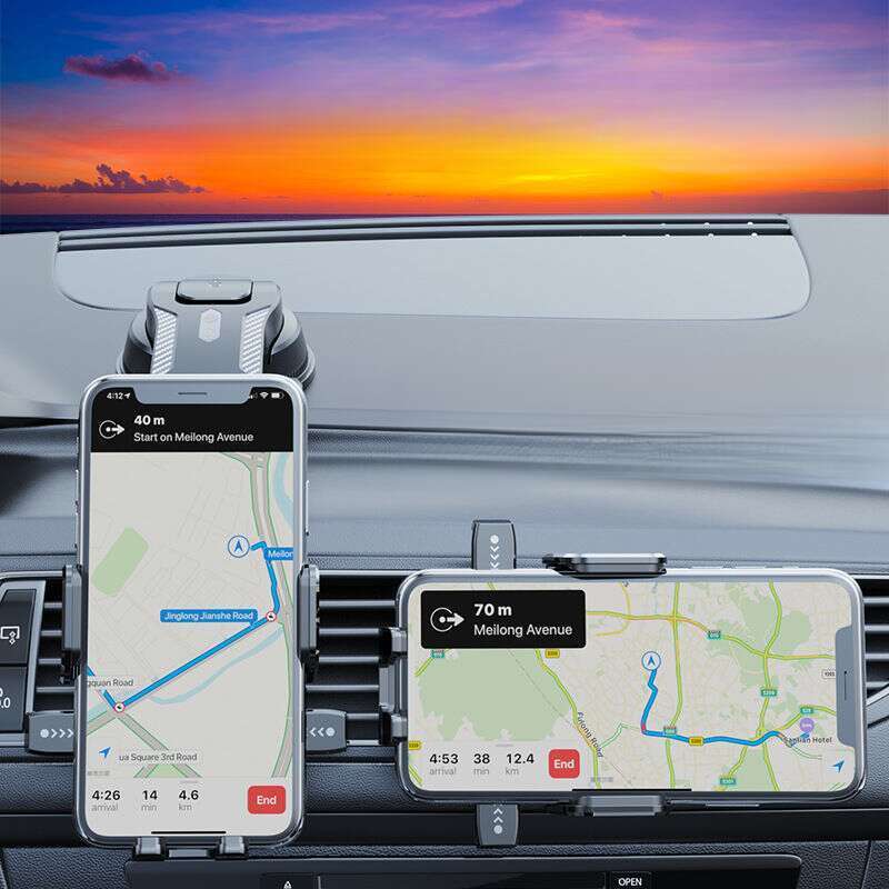 folding And Rotating Instrument Panel Navigation Car Air Outlet Fixed Mobile Phone Bracket_autovado.com