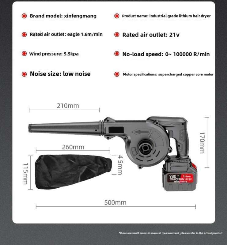Car Mounted Vacuum Clean, Soot Snow Blow, High-pow Industrial And Household Leaf Dust Collector, Dual-purpose_autovado.com