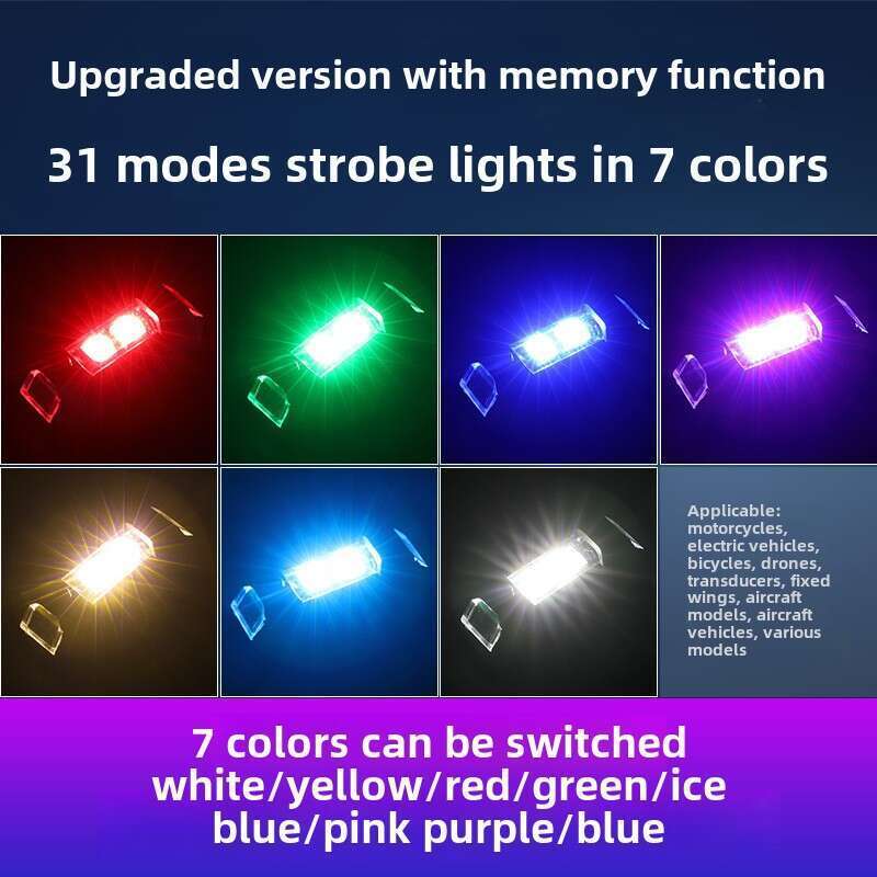 Car Warning L, Motorcycle Modification Accessories, Model Airplane, Night Flight, Drone Charging, Airplane Strobe_autovado.com