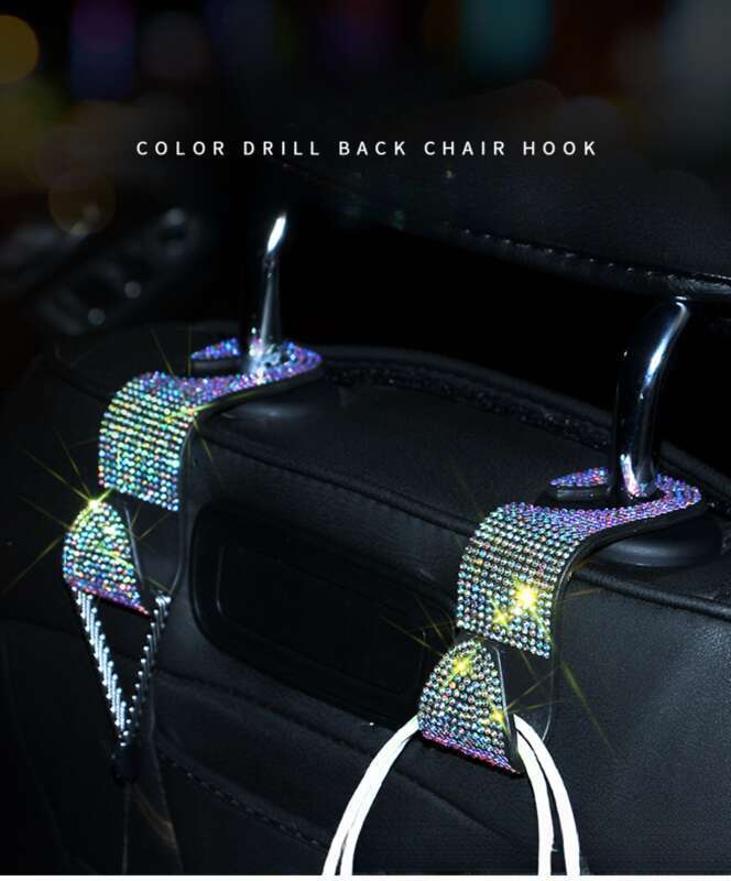 Hot Diamond Hidden Back Creative Car Multi Functional Seat Hook Bag_autovado.com