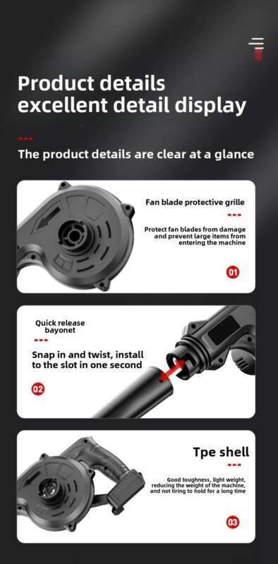 Car Mounted Vacuum Clean, Soot Snow Blow, High-pow Industrial And Household Leaf Dust Collector, Dual-purpose_autovado.com