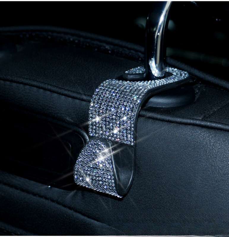 Hot Diamond Hidden Back Creative Car Multi Functional Seat Hook Bag_autovado.com