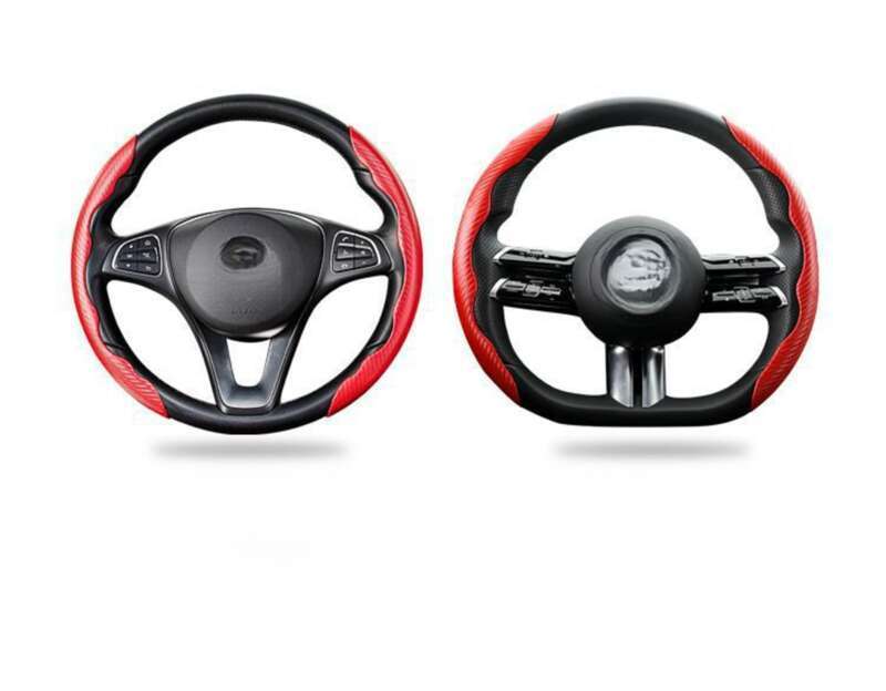 Steering Wheel For High-end Winter Thick Anti Slip And Sweat Absorbing Trucks, Summer Suede Car Handle Cover_autovado.com