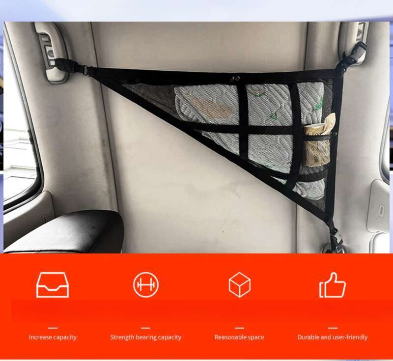 Car Roof Mesh, New For Roof, Storage Bag, Car Triangle Series Mesh Bag_autovado.com