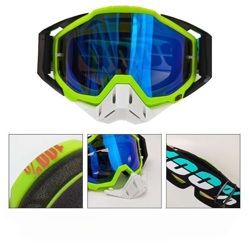 12.9 Yuan/pair -100% Riding Glasses, 100% Helmet, Wind Goggles, Motorcycle Off-road Goggles_autovado.com