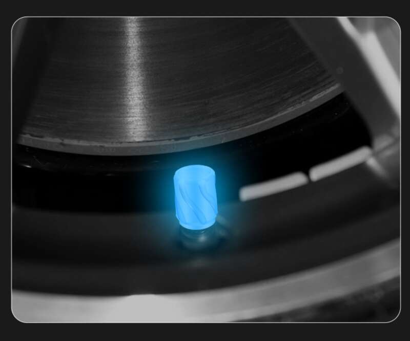 New Luminous Valve Cap For Electric Vehicles, Motorcycles, And Tires_autovado.com