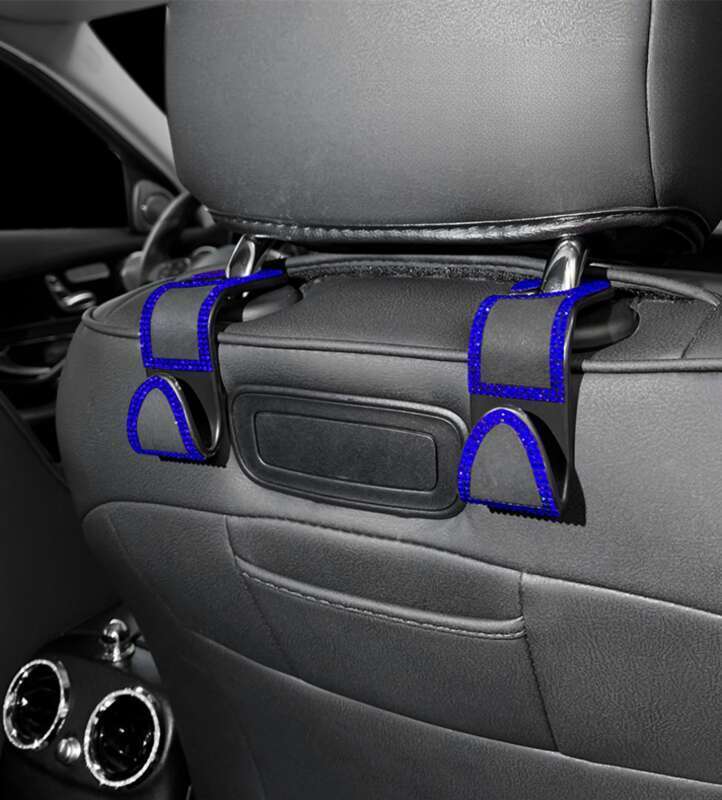Hot Diamond Hidden Back Creative Car Multi Functional Seat Hook Bag_autovado.com