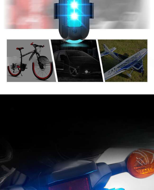 Car, Motorcycle, Electric Vehicle, Airplane Modification, Drone Flashing Bicycle Night Navigation, Outdoor Warning_autovado.com