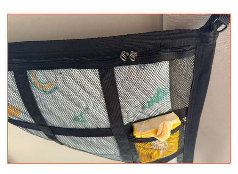 Car Roof Mesh, New For Roof, Storage Bag, Car Triangle Series Mesh Bag_autovado.com