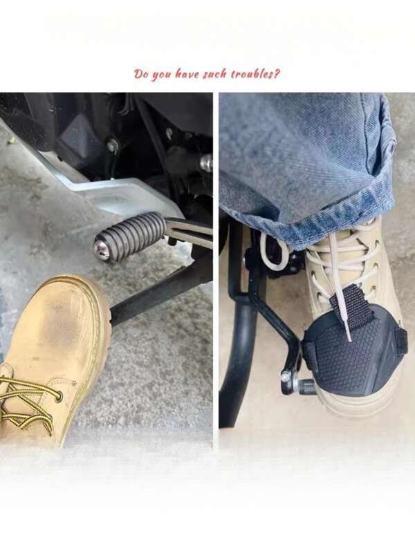 【 2375 People's Collection 】 Motorcycle Lever, Gear Shift Rubber Motorcycle Riding Equipment Modification, Self-adhesive_autovado.com