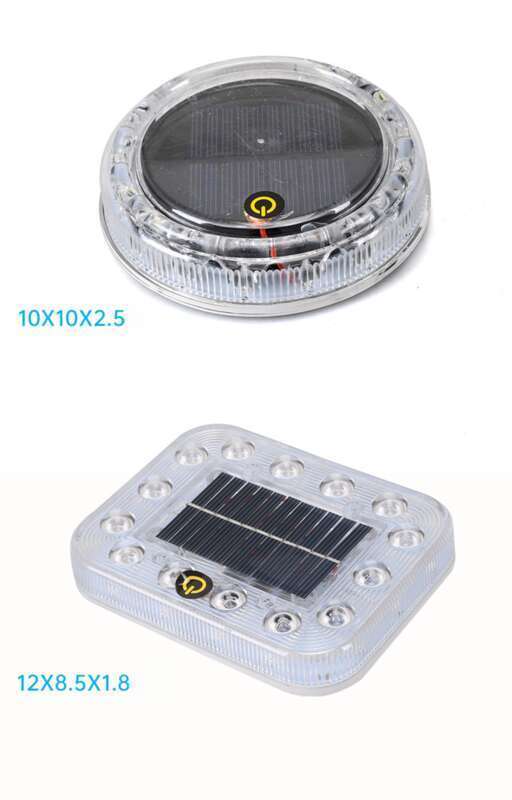 Third Generation Touch Car Solar Powered Truck Flash Anti Rear End Collision Seven Color Circular Warning Li, LED_autovado.com
