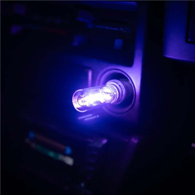 USB Night New Car Atmosphere Ceramic LED Glass Bottle Romantic Mini Touch Light_autovado.com
