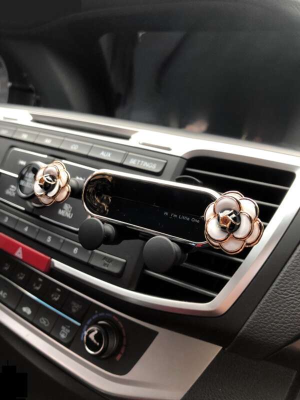 Car Mobile Phone Holder, Multifunctional Universal Air Outlet, Buckle Type Gravity Sensing Fixed Navigation Support_autovado.com
