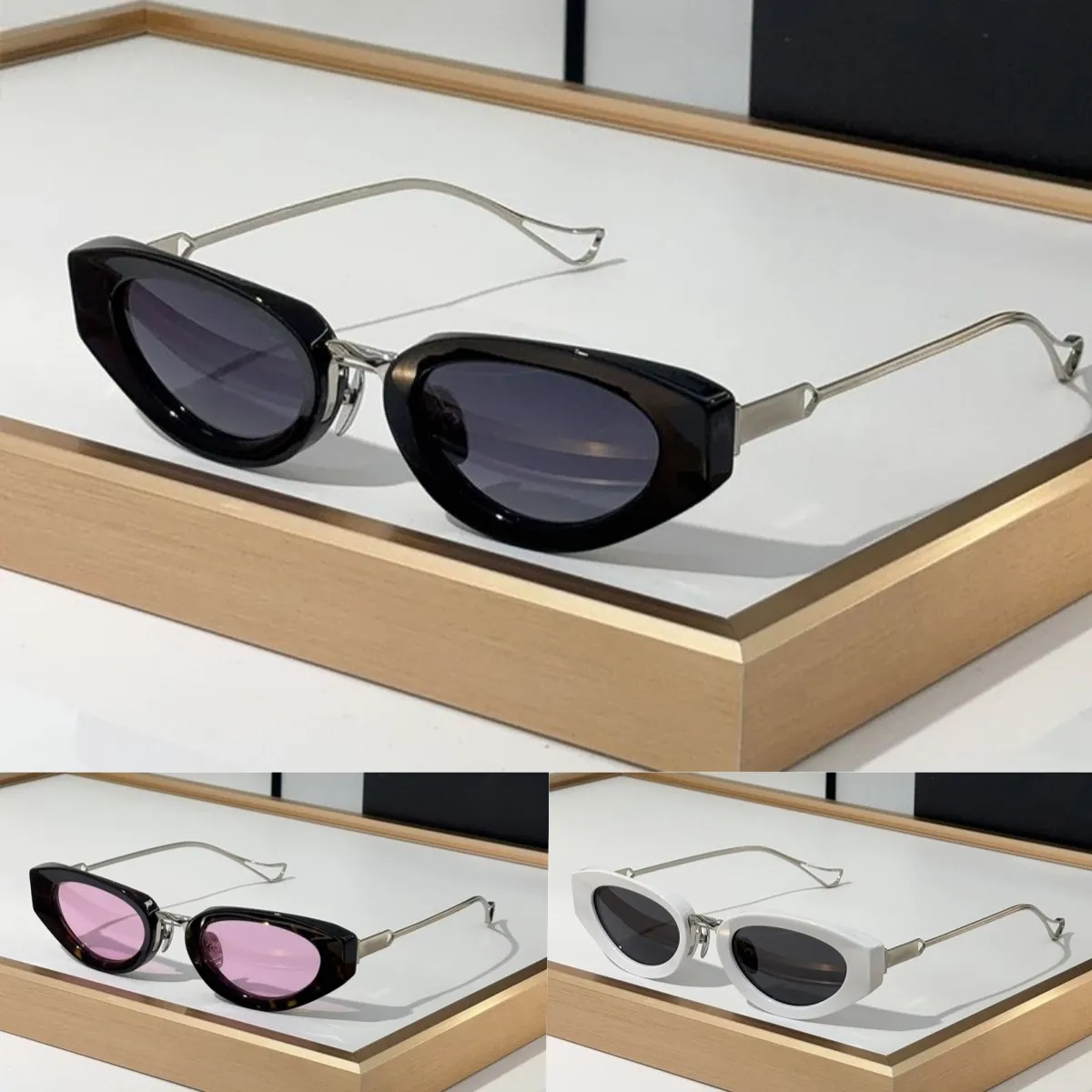 small for classic Vintage mens High quality glasses frame shades designer sunglasses women with box_autovado.com