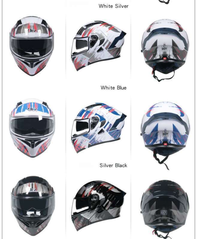 Orz Motorcycle Open Face Full Helmet, Tail Wing Knight, Bluetooth Motorcycle, Men's And Women's Winter Personalized_autovado.com