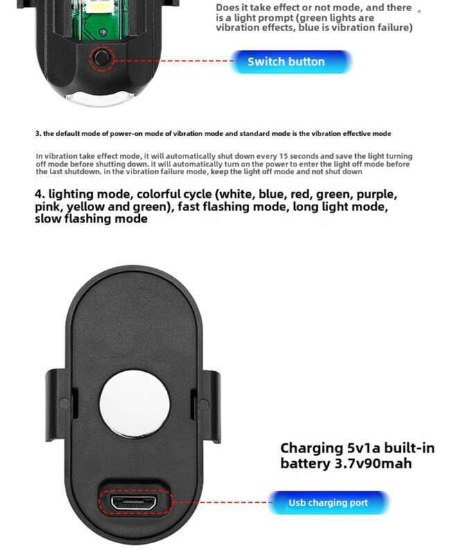 Car, Motorcycle, Electric Vehicle, Airplane Modification, Drone Flashing Bicycle Night Navigation, Outdoor Warning_autovado.com