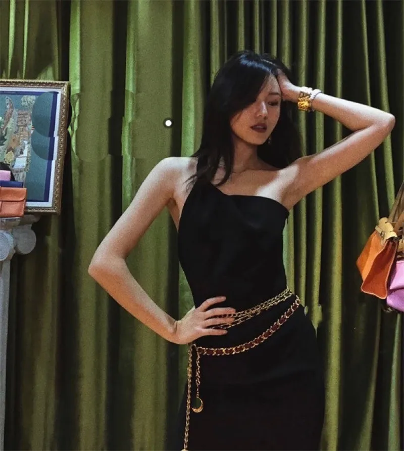 Designer Vintage Belts Gold Red Leather Rope Chain for Women Letter Dress Waistband Copper Adjustable Lady High Quality_autovado.com