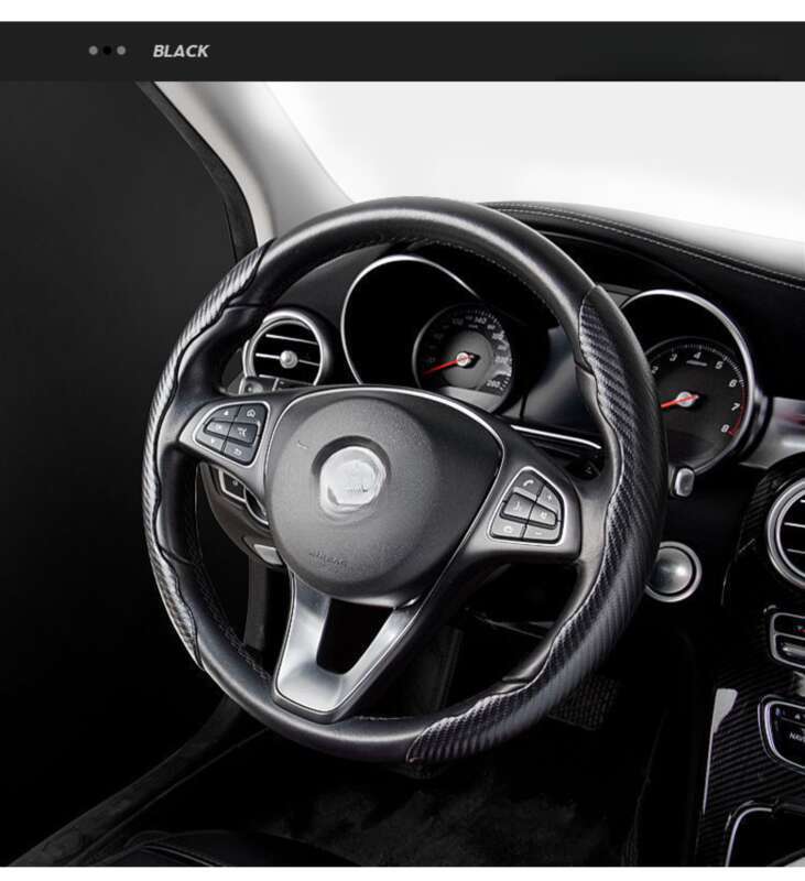 Steering Wheel For High-end Winter Thick Anti Slip And Sweat Absorbing Trucks, Summer Suede Car Handle Cover_autovado.com