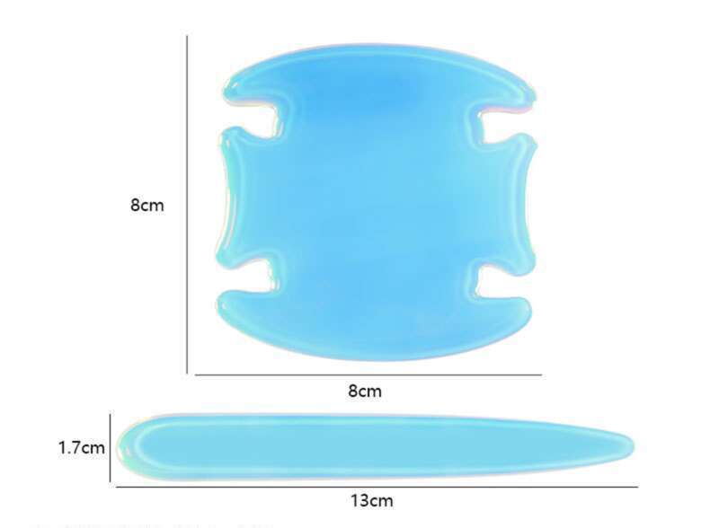 Door Handle Anti Nail Cover Scratch, Night Light, Car Door Bowl Sticker, Paint Surface Protection Film Decoration_autovado.com