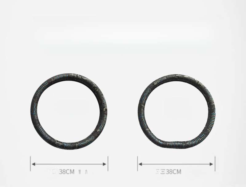 Universal Cloud Sea Cliff Pattern Steering Wheel Woven Brocade Embroidery China-Chic Personalized Creative Anti Slip_autovado.com